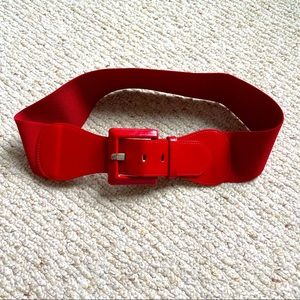 Red Stretchy Belt